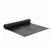 Sæk 700x1100 mm 45 my med Fals Sort