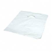 Bærepose blok P3 245x320mm 19my HDPE hvid 10x100stk/krt