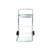 Affaldsstativ 100 ltr 2-hjul uden Låg Galvaniseret