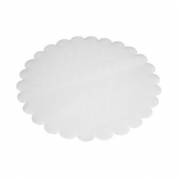 Fadpapir præget 18cm rund 500stk/pak