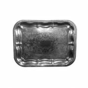 Serveringsfad 31x41 cm Rektangulær Sølvblik