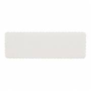 Kagepap 130x390 mm Hvid