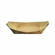 Båd Skål 90x45x20 mm Aflang Bionedbrydelig Bambus