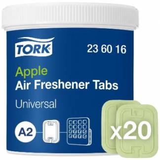 Luftfrisker Tork airfreshener disc A2 æbleduft til ophæng