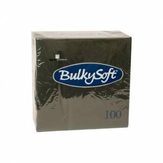 Serviet BulkySoft 40x40 cm 3-lag Sort