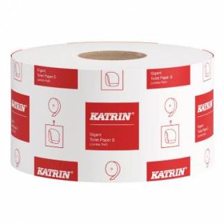 Toiletpapir Jumbo Katrin 1-lag 265 m Natur