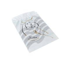 Hygiejnepose Fr&oslash;ken 245x350 mm 35 my med Hul til krog Hvid/Gr&aring;/Sort