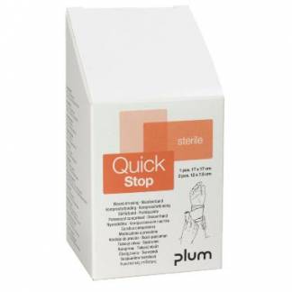 Kompresforbinding PLUM QuickStop med 2x small /1x large til QuickSafe skab