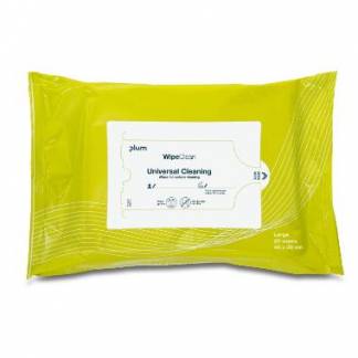 Universalrengøring Serviet PLUM Universal Cleaning wipe Large 40x30 cm Grøn