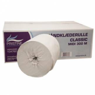 H&aring;ndkl&aelig;derulle Pristine Classic natur 1 lag uden hylse 300 m 20,3 cm bred