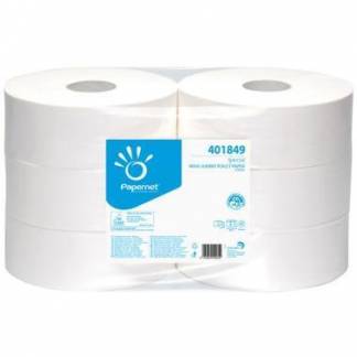 Toiletpapir Papernet Jumbo Maxi 2-lag Ø262 mm x360 m Nyfiber