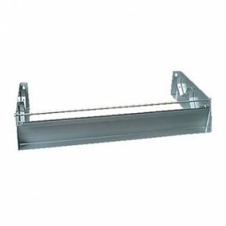 Dispenser Film Dobbelt L26xB46xH10cm Metal Grå til B45cm rulle