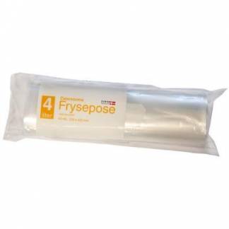 Frysepose Catersource 4 ltr 200x400 mm 34my med Skrivefelt LDPE