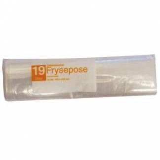 Frysepose Catersource 19 ltr 450x600 mm med Skrivefelt LDPE