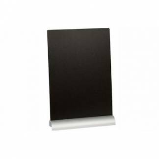 Tavle Securit A4 29x11x6 cm med Hvid tuschpen med Alu fod