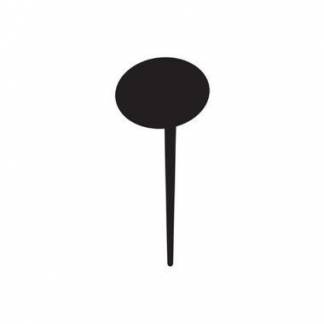 Skilt Securit Boble 18x8x0.3 cm 5 stk med Hvid tuschpen