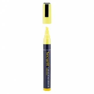 Tuschpen 1 stk Securit medium 2-6 mm Gul