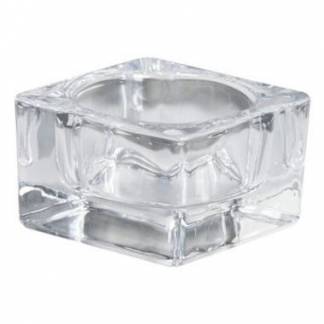 Lysestage Square 77x49 mm Glas