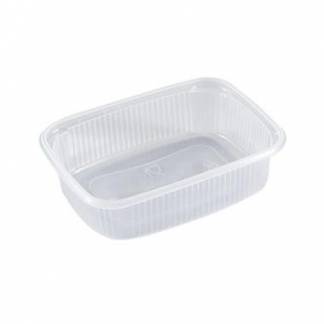 Salatbæger 20-125  125/150 ml 108x82x24,5 mm firkantet PP Klar