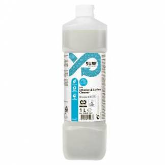 Universalrengøring SURE Interior&Surface Cleaner Plantebas. uden Parfume 1 ltr