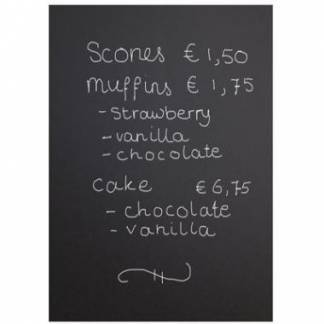 Skilt Securit Pris A4 med Hvid tuschpen