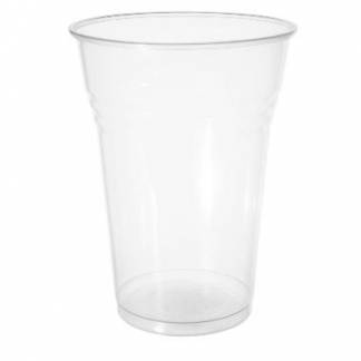 Plastglas 75 cl Ø115x155 mm PP Klar