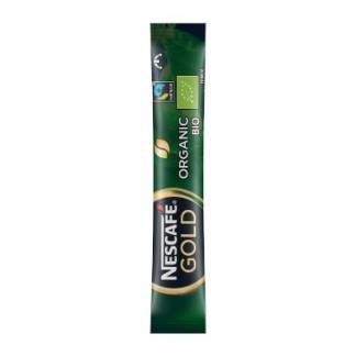 Kaffe Nescafe Gold Organic 2g Økologisk sticks frysetørret instant (DK-ØKO-100)