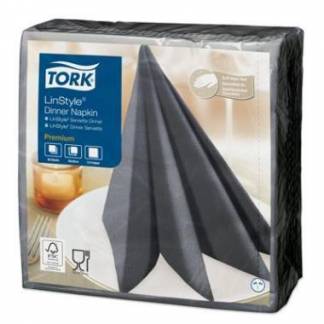 Serviet Tork Linstyle 39x39 cm Antracit