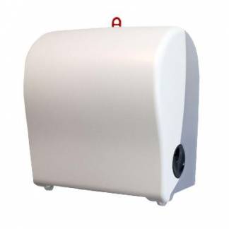 Dispenser Håndklæderulle Pristine Autocut Max Ø19.5cm B19.5-20.5cm Plast Hvid