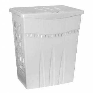 Vaskekurv 60 ltr Firkantet med L&aring;g