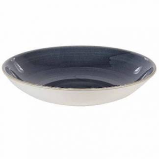 Tallerken Dyb Coupe Stonecast 113,6cl Ø24.8 cm Porcelæn Blåbær