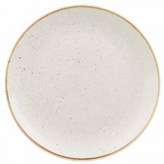 Tallerken Coupe Stonecast Ø16.5 cm Porcelæn Vanilje