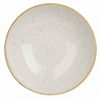 Skål Coupe Stonecast 42.6 cl Ø18.2 cm Porcelæn Vanilje