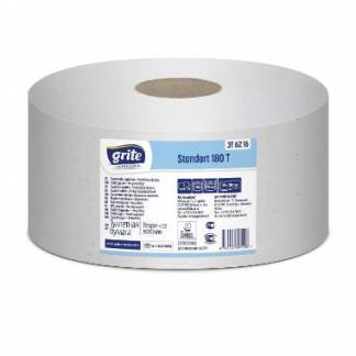 Toiletpapir Grite Jumbo 2-lag Ø19 cm x180 m Genbrugsfiber