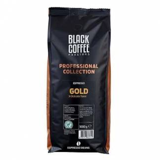 Kaffe Black Coffee Roasters Gold Espresso 1kg genanvendelig pose hele bønner