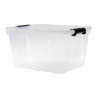 Opbevaringsbox Home BOX 31 ltr 456x359x251 mm PP med låg