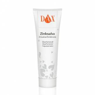 Zinksalve DAX 15% u farve/parfume/parabene t/beskyttelse af irriteret hud 125 ml