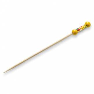 Pindemadspind Spyd 120 mm Fuji gul bambus bionedbrydelig