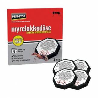 Insektbekæmpelse Myrelokkedåse Pest-Stop 4-pak Indendørs/Udendørs brug