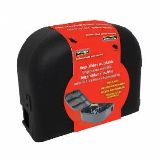 Skadedyrsbekæmpelse Pest-Stop Fingersikker musefælde plast sort 1 stk