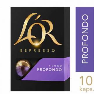 Kaffekapsel L'OR Lungo PROFONDO Styrke 8