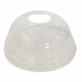 Plastlåg Mighty Ø98 mm Kuppel RPET til Glas 16 oz