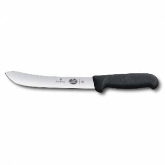 Slagterkniv Victorinox Fibrox klinge 20 cm Sort