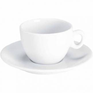 Kop cappuccino Luna 17cl Porcelæn hvid