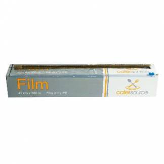 Film Catersource Uperforeret B44cmxL300m 9my PE Klar i cut-box