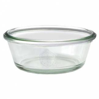 Patentglas Weck Gourmet 300 ml Ø125x48 mm uden låg Glas