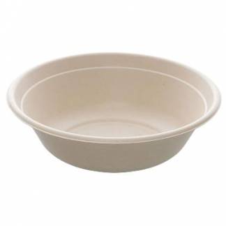 Bakke rund 1000 ml Ø209x62 mm Bagasse bionedbrydelig Natur FF