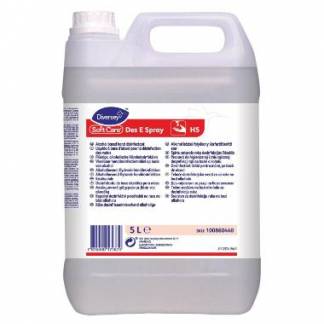 Hånddesinfektion Flydende Soft Care Des E Spray H5 med 85% ethanol 5 ltr