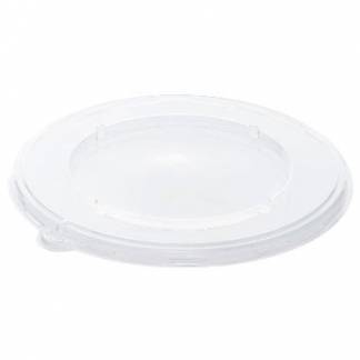 Låg fladt Ø209 x10 mm rpet til Bagasse bakke 1000 ml