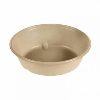 Skål 1200 ml Ø195x65 mm Bagasse/PLA Bionedbrydelig Brun